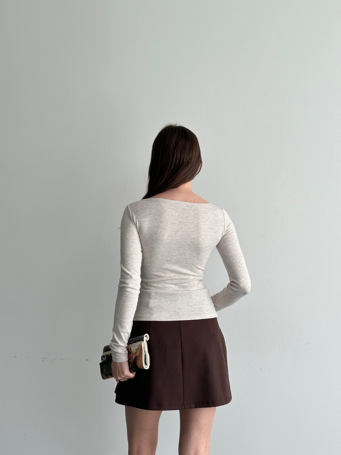Soft Touch Kayık Yaka Body