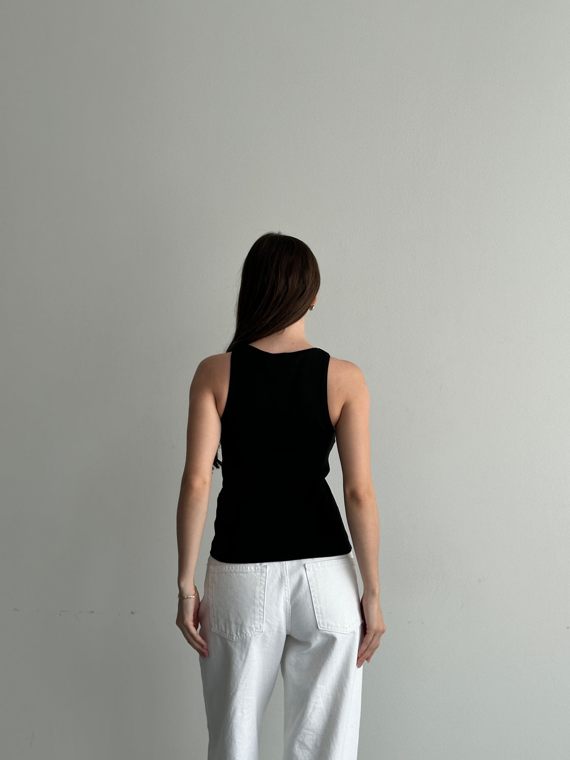 Siyah Siena Halter Top